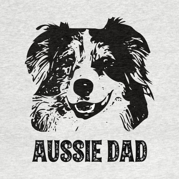 Aussie Dad Australian Shepherd by DoggyStyles